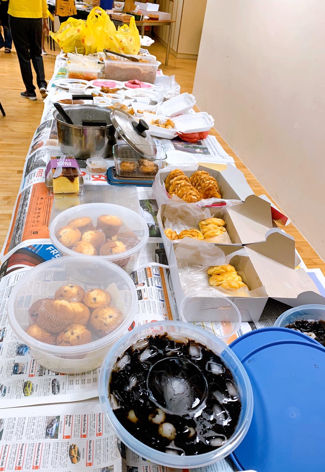 A wide spread of halal food on the table 2