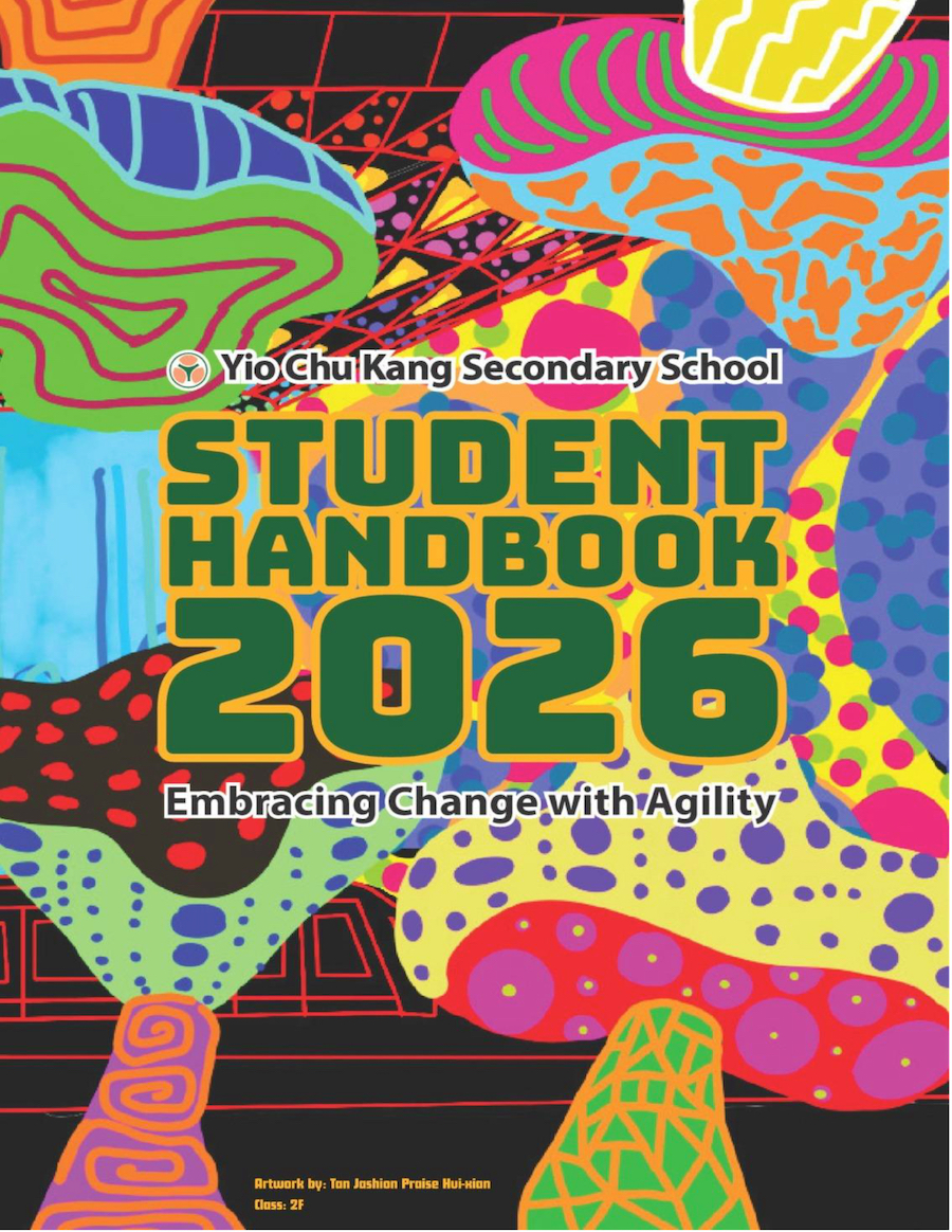 Cover page of the YCKSS Student Handbook 2026
